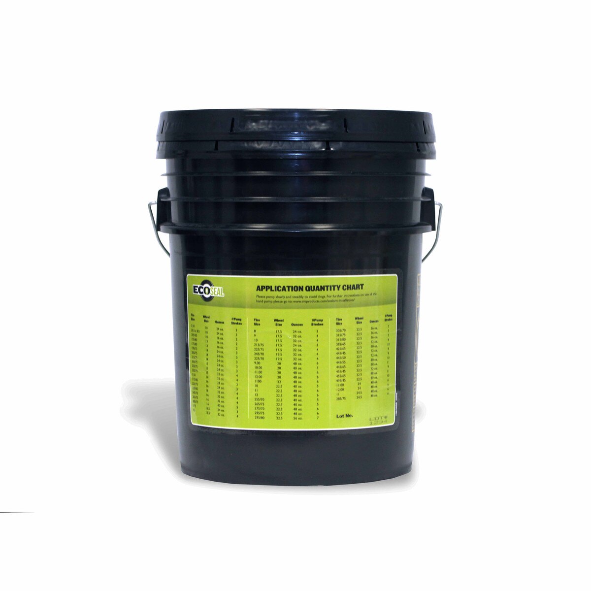 ECO SEAL 5 Gallon Bucket Back View, ECO5G