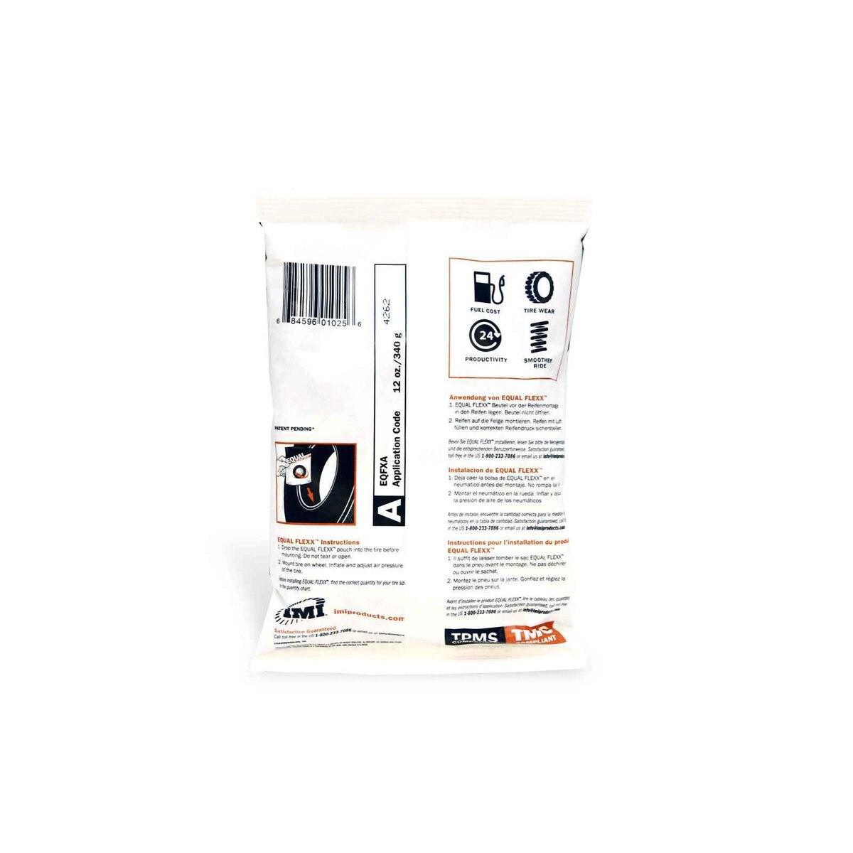 EQUAL FLEXX A Drop-In Bag Back, EQFXACPKG