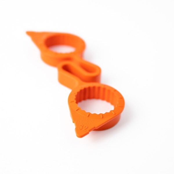 Lug Linx lug nut retainer indicator orange high temp 32MM, LLOHTX32MM