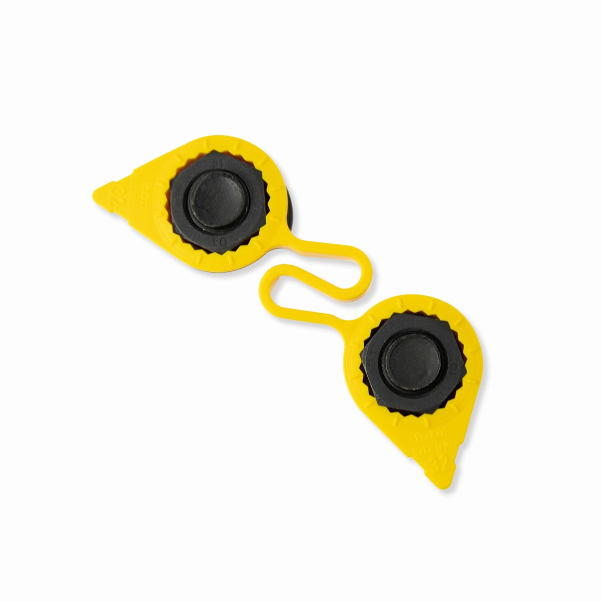 Lug Linx lug nut retainer indicator yellow 32MM, LLYX32MM