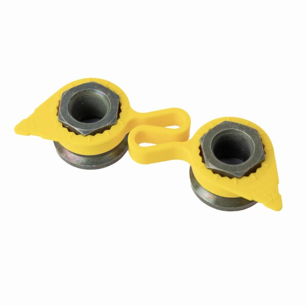 Lug Linx lug nut retainer indicator yellow 33MM, LLYX33MM