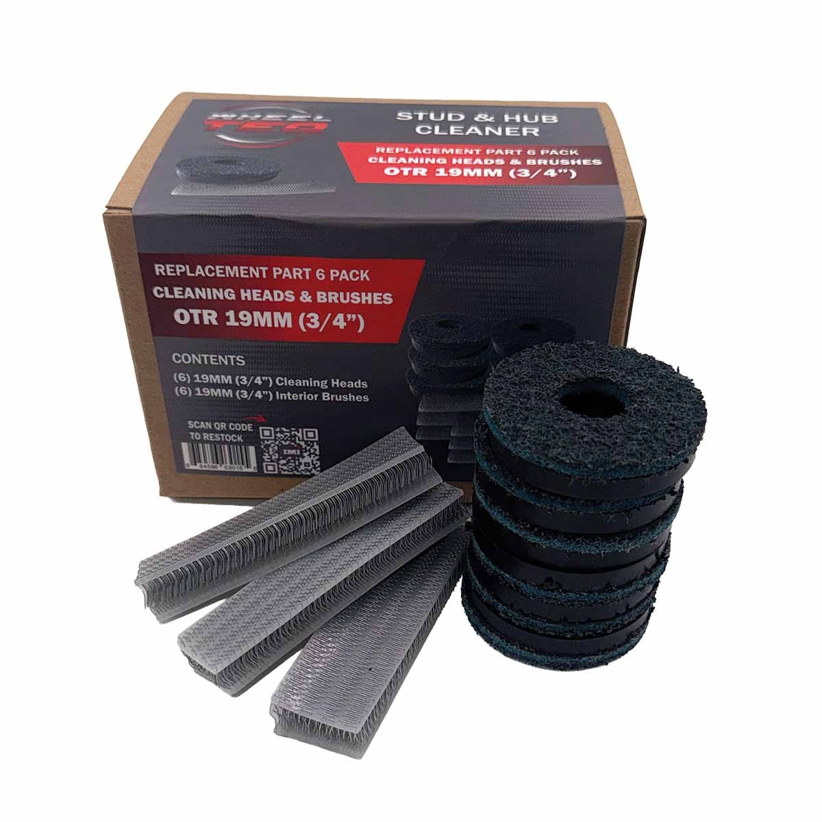 19mm replacement heads brushes